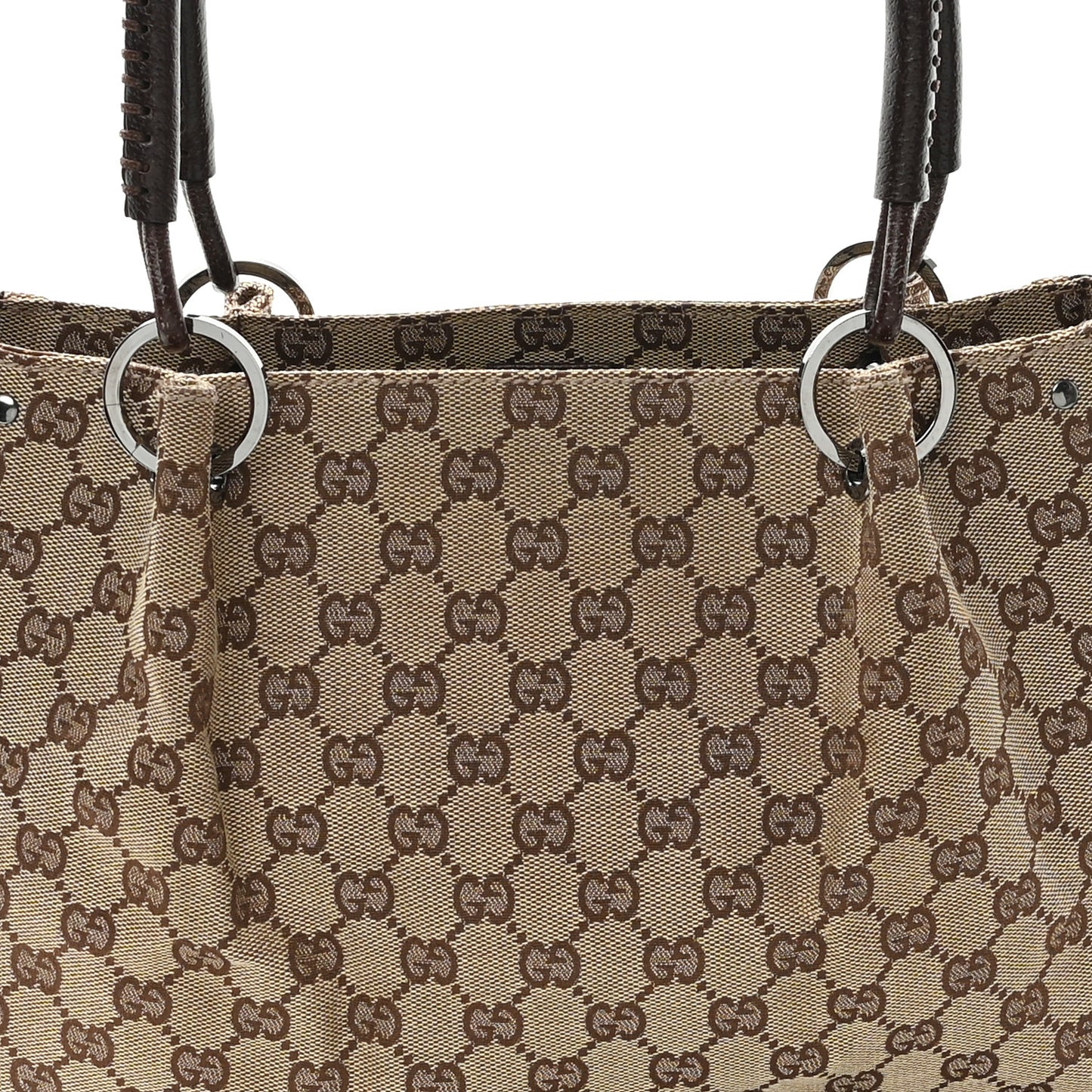 Monogram Shoulder Bag Dark Brown