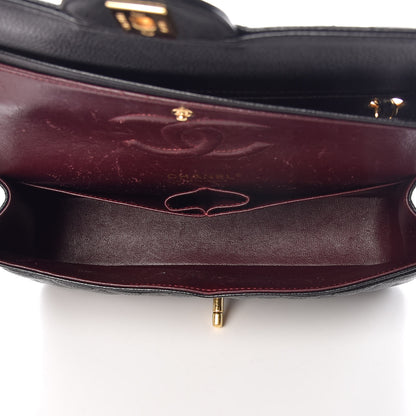 Chanel Caviar Quilted Medium Double Flap Black 5 of 13