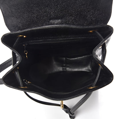 Chanel Caviar CC Backpack Black 5 of 12