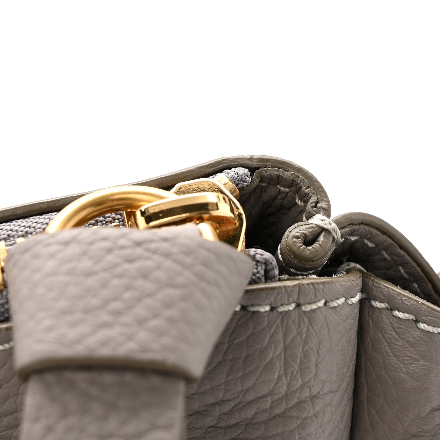 Chloe Calfskin Medium Marcie Satchel Cashmere Grey 15 of 15