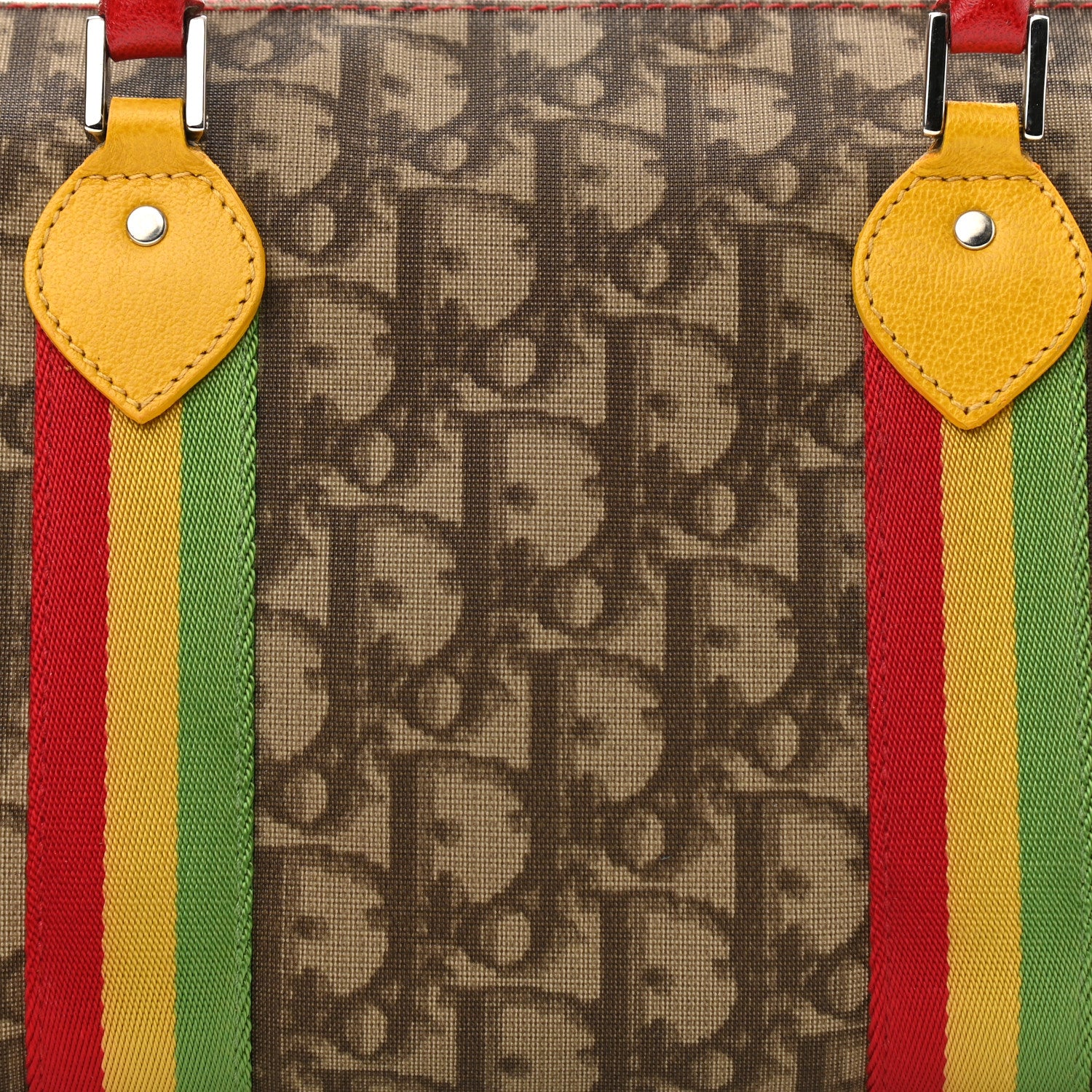 Christian Dior Monogram Rasta Boston Beige 7 of 9