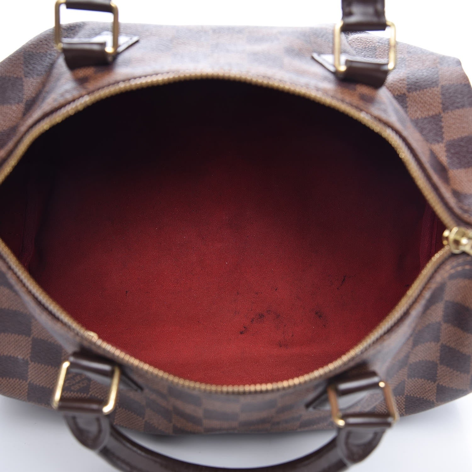Louis Vuitton Damier Ebene Speedy Bandouliere 30 6 of 23