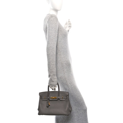 Hermes Togo Birkin 30 Etain 2 of 14