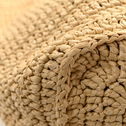Saint Laurent Raffia Rive Gauche Tote Natural 12 of 15