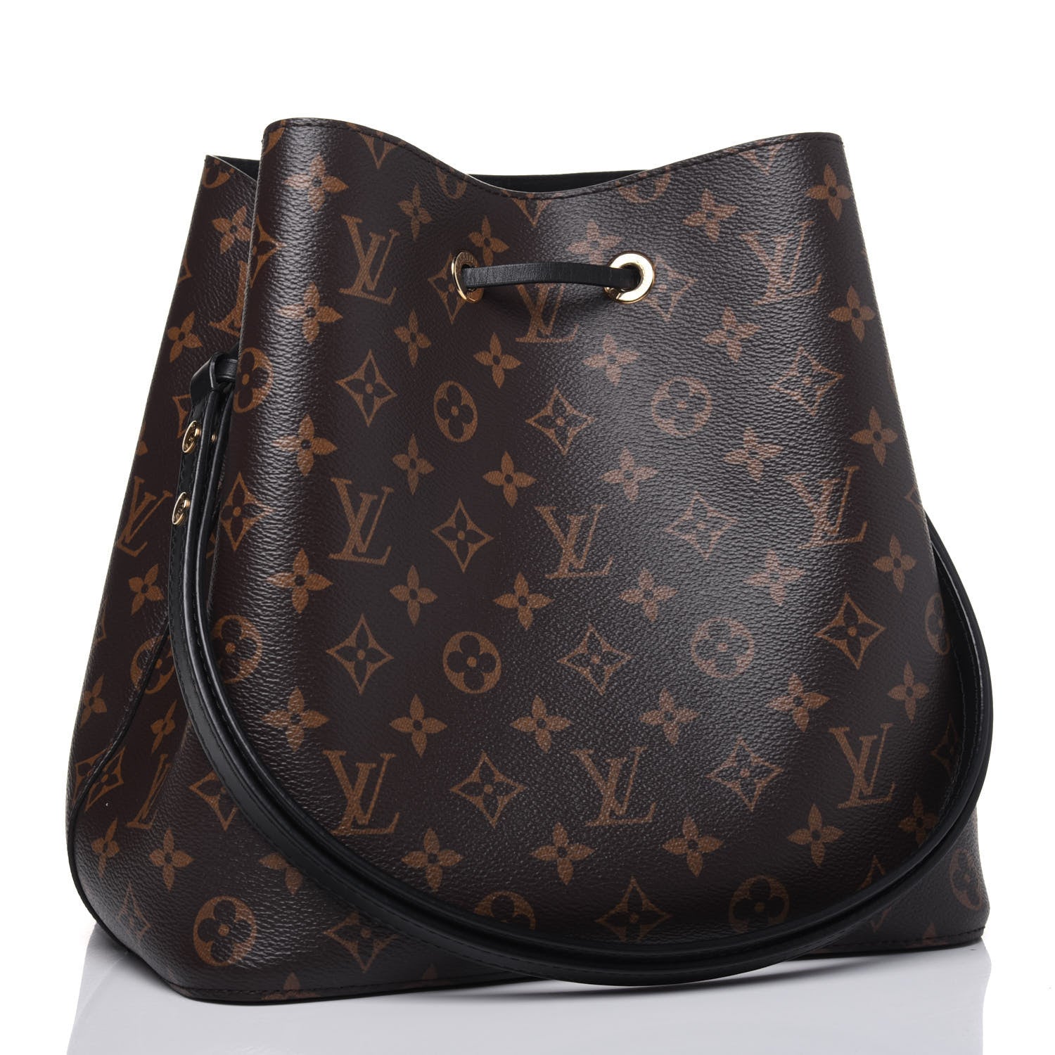 Louis Vuitton Monogram Neonoe MM Black 3 of 13