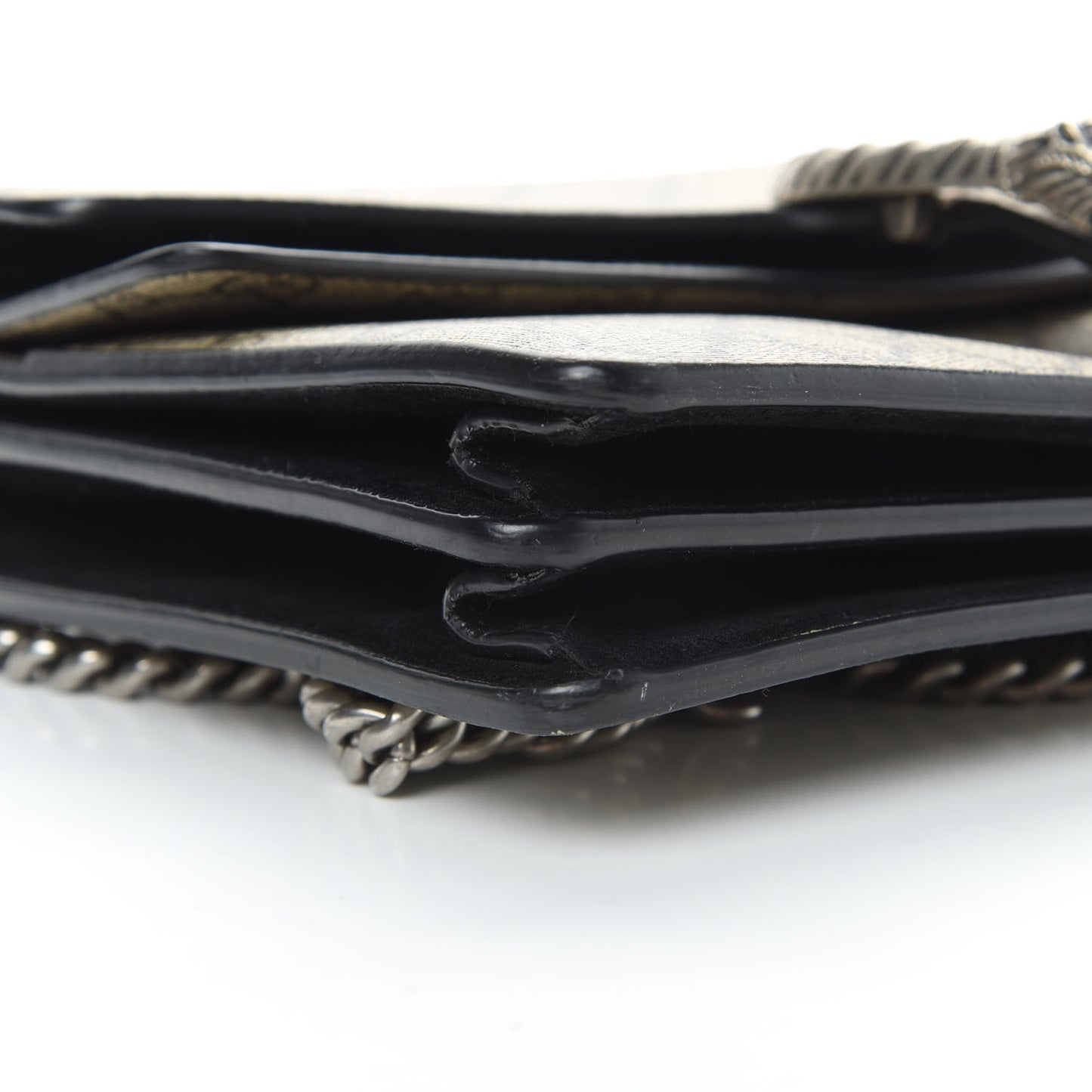 GG Supreme Monogram Small Dionysus Shoulder Bag Black