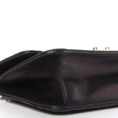 Christian Dior Lambskin Cannage Miss Dior Promenade Pouch Black 6 of 11
