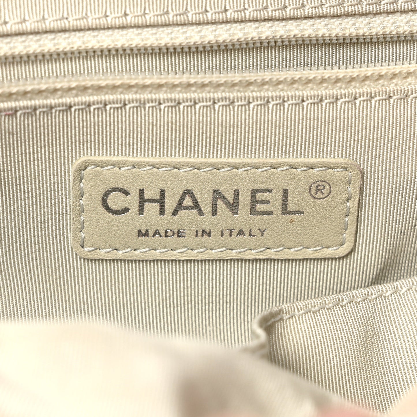 Washed Lambskin Quilted Large Chain Around Flap Coral