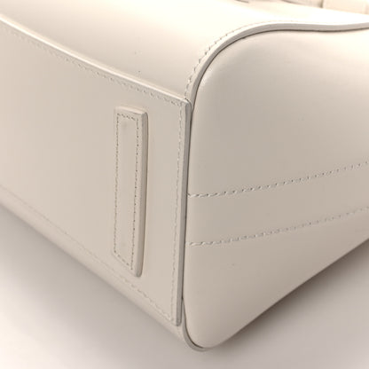 Givenchy Box Calfskin Mini Lock Antigona Shoulder Bag Ivory 8 of 8
