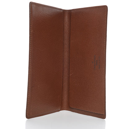 Louis Vuitton Monogram Simple Checkbook Holder Wallet 5 of 8