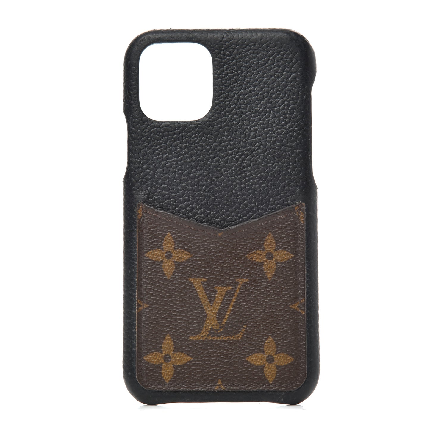 Monogram iPhone 11 Pro Bumper Black