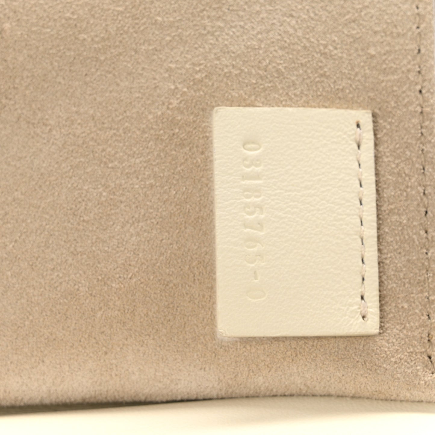 Calfskin Quilted Mini Drew Bijou Shoulder Bag  Natural White