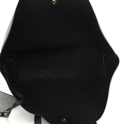 Saint Laurent Calfskin Large Shopping Tote Black 6 of 11
