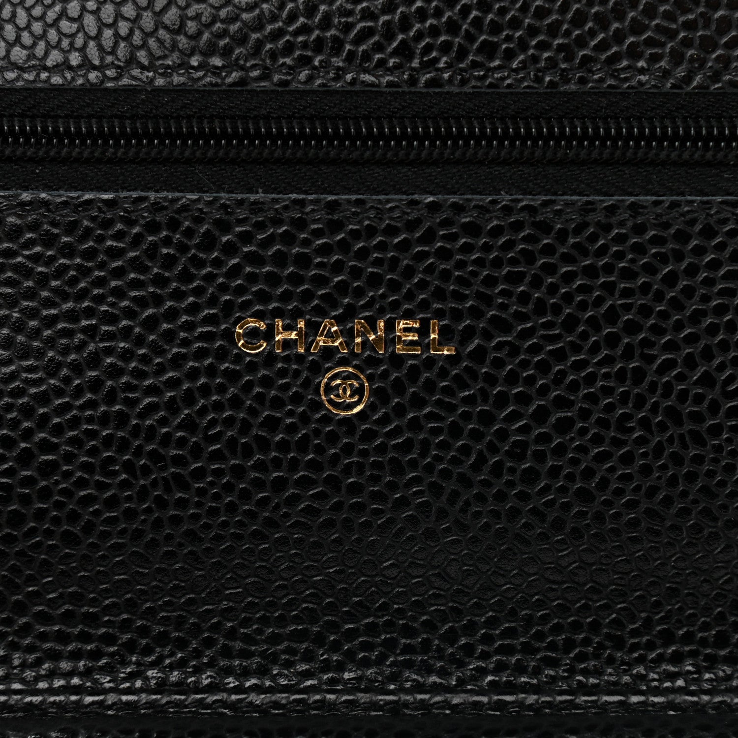 Chanel Caviar Quilted Wallet On Chain WOC Black 6 of 9