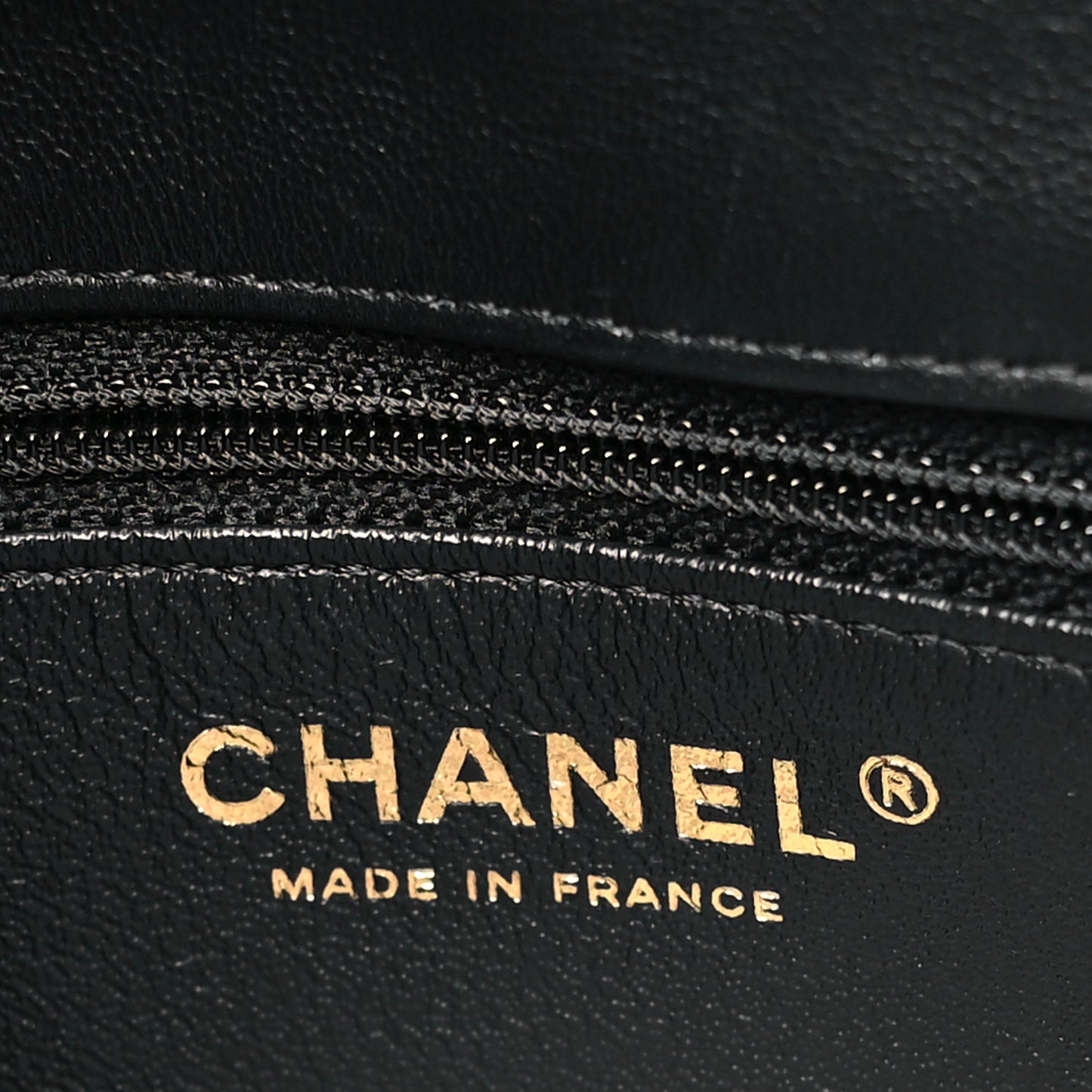 Lambskin Quilted Flap Clutch Black