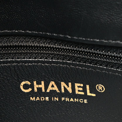Chanel Lambskin Quilted Flap Clutch Black 6 of 9