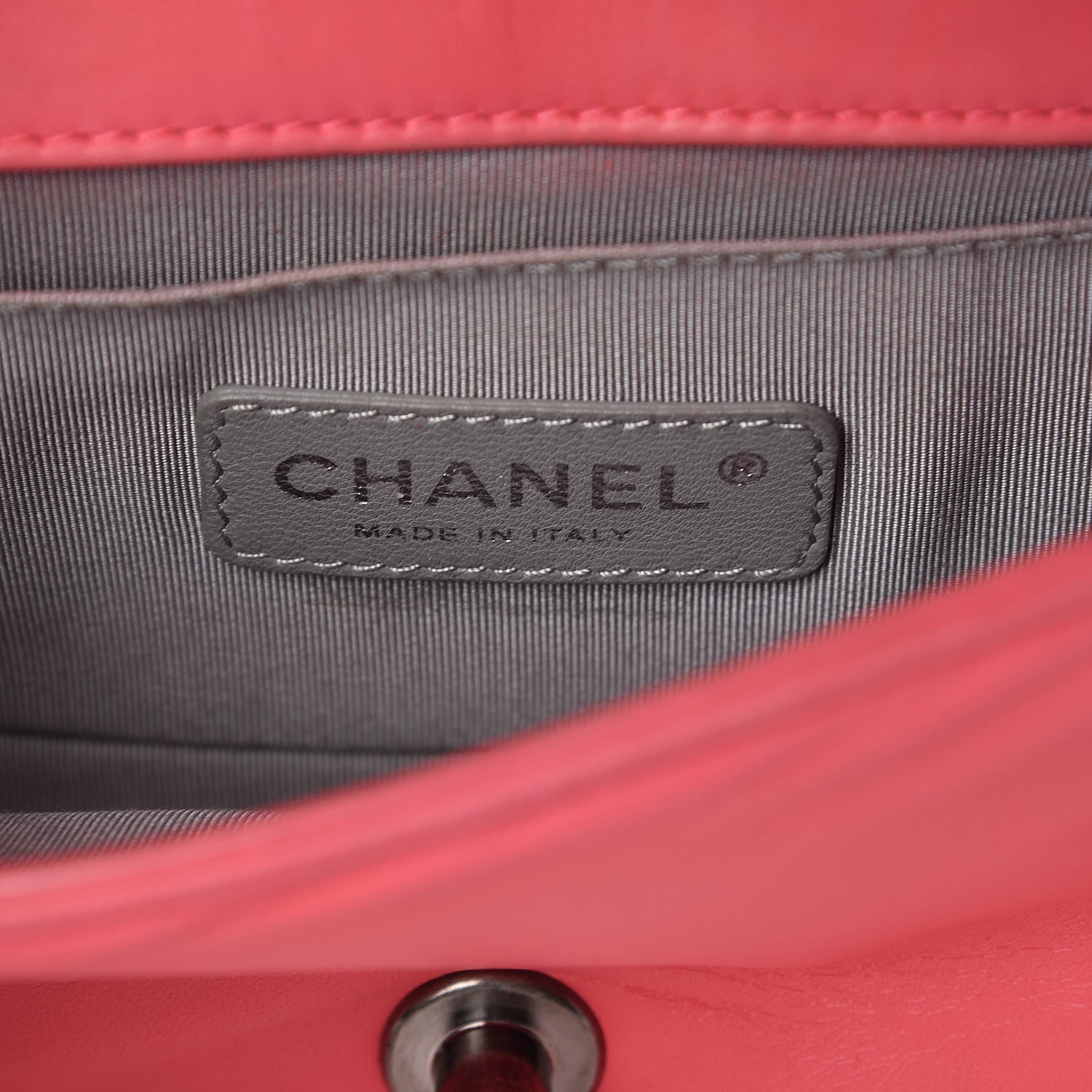 Chanel Galuchat Stingray Small Boy Flap Pink 6 of 19