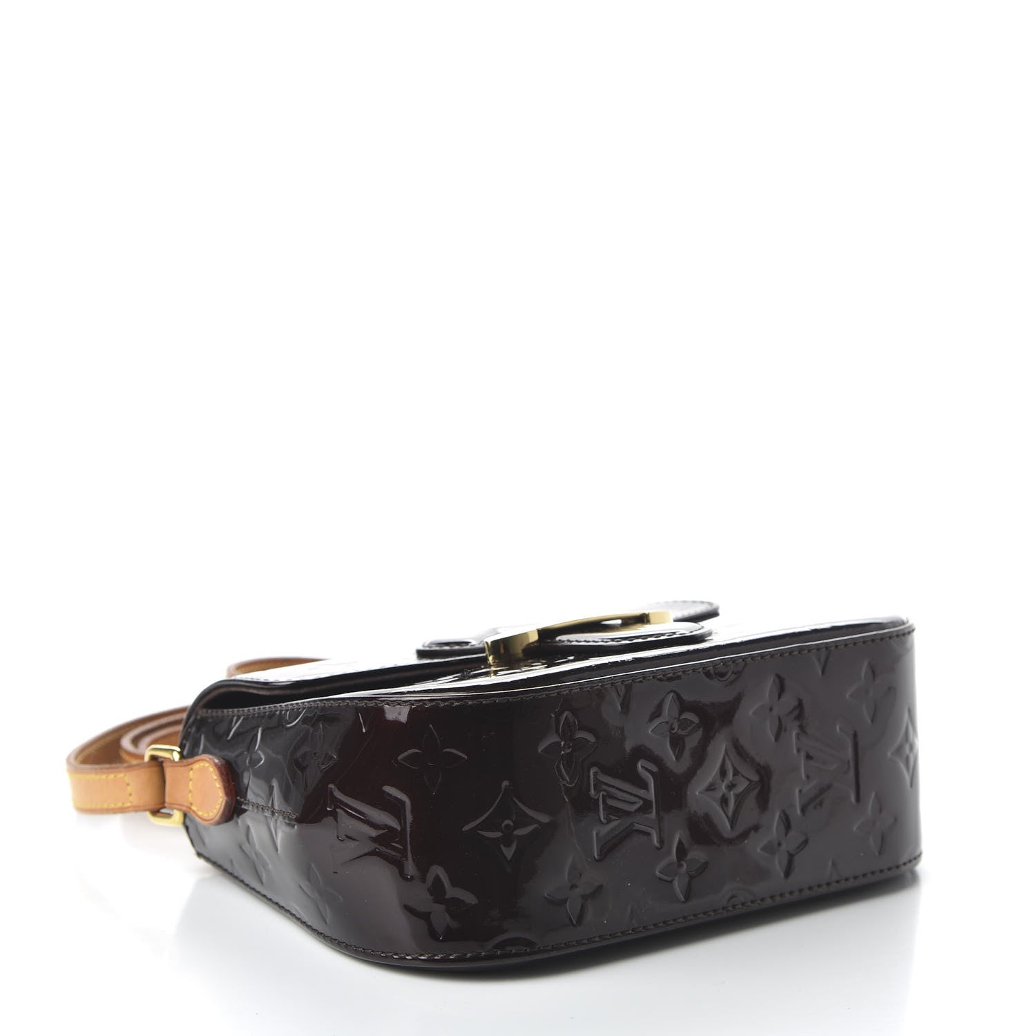 Louis Vuitton Vernis Bellflower PM Amarante 4 of 9