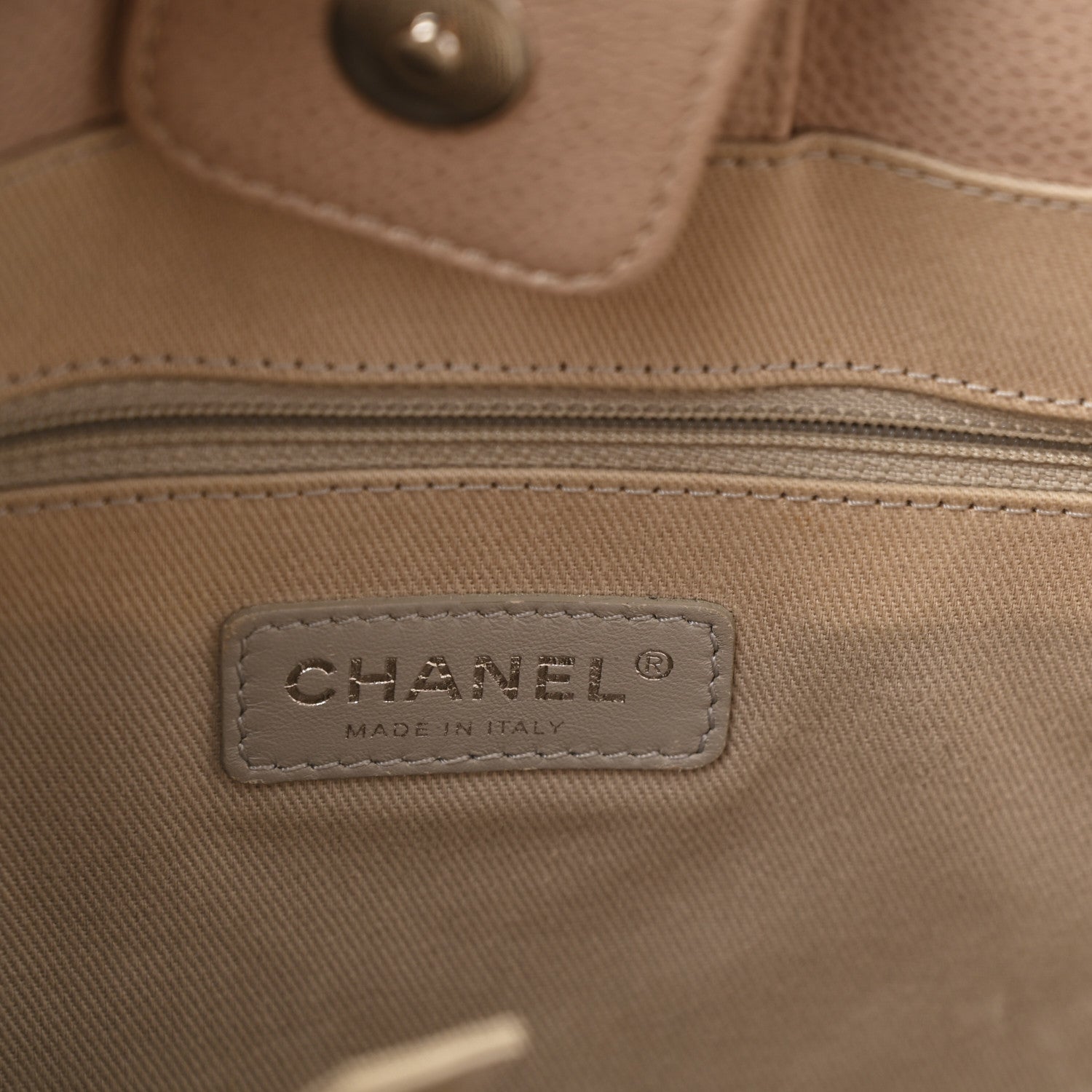 Chanel Glazed Calfskin Small Deauville Tote Light Pink 12 of 13