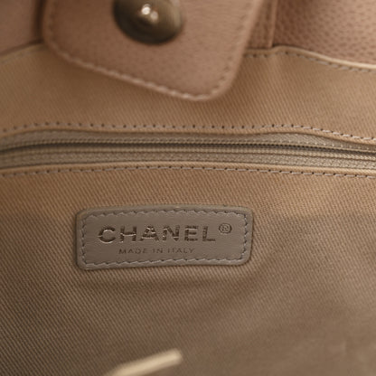 Chanel Glazed Calfskin Small Deauville Tote Light Pink 12 of 13