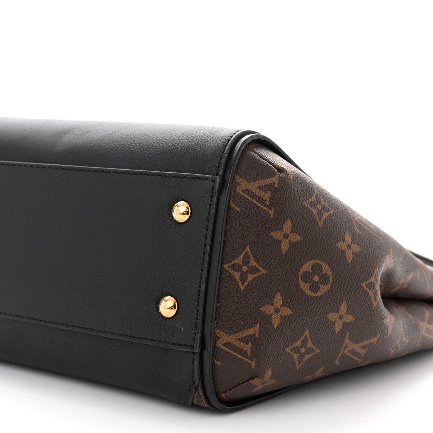 Calfskin Monogram Kimono Tote Black