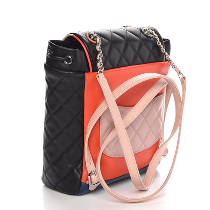 Chanel Lambskin Quilted Large Cuba Urban Spirit Backpack Black 3 of 8