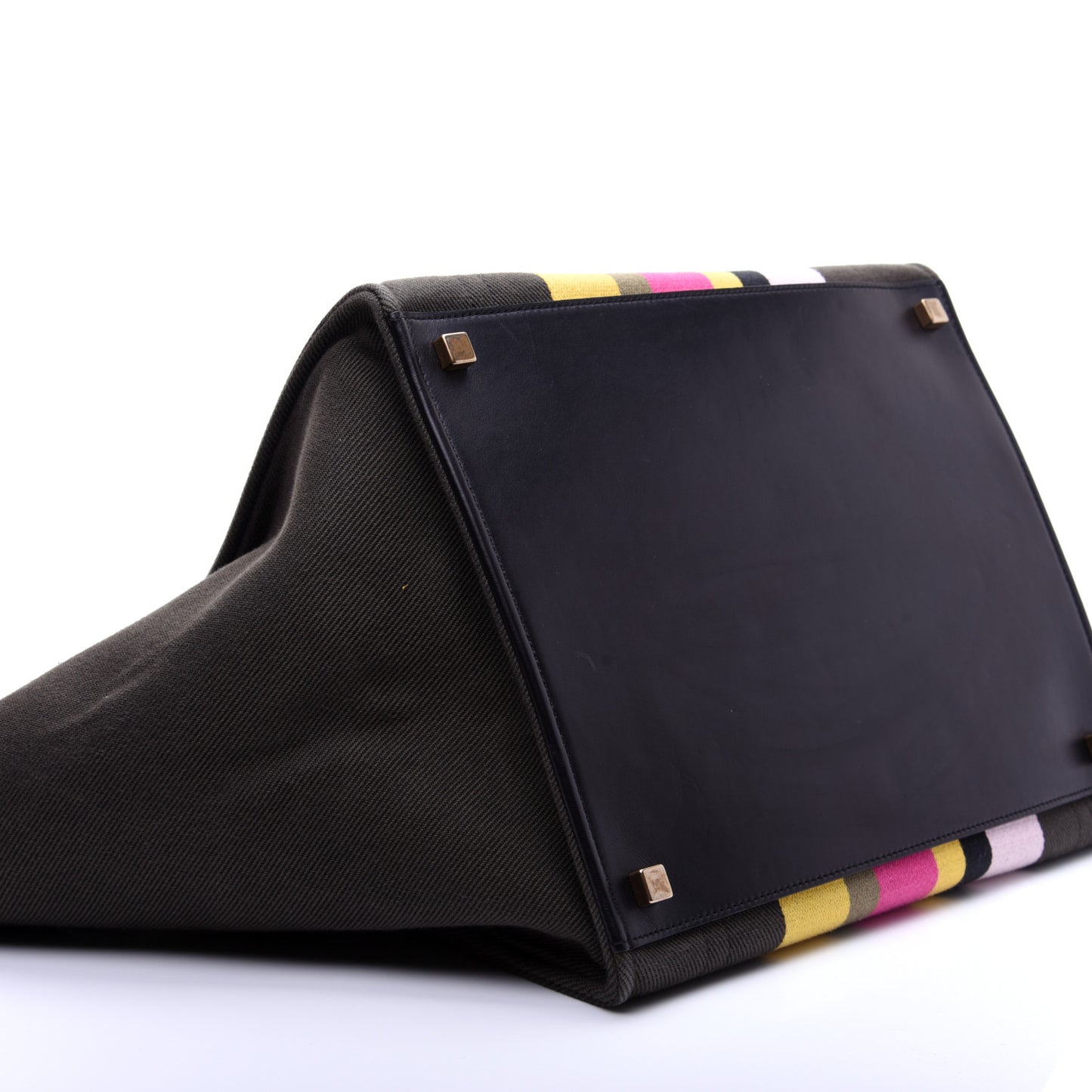 Canvas Striped Medium Phantom Luggage Multicolor