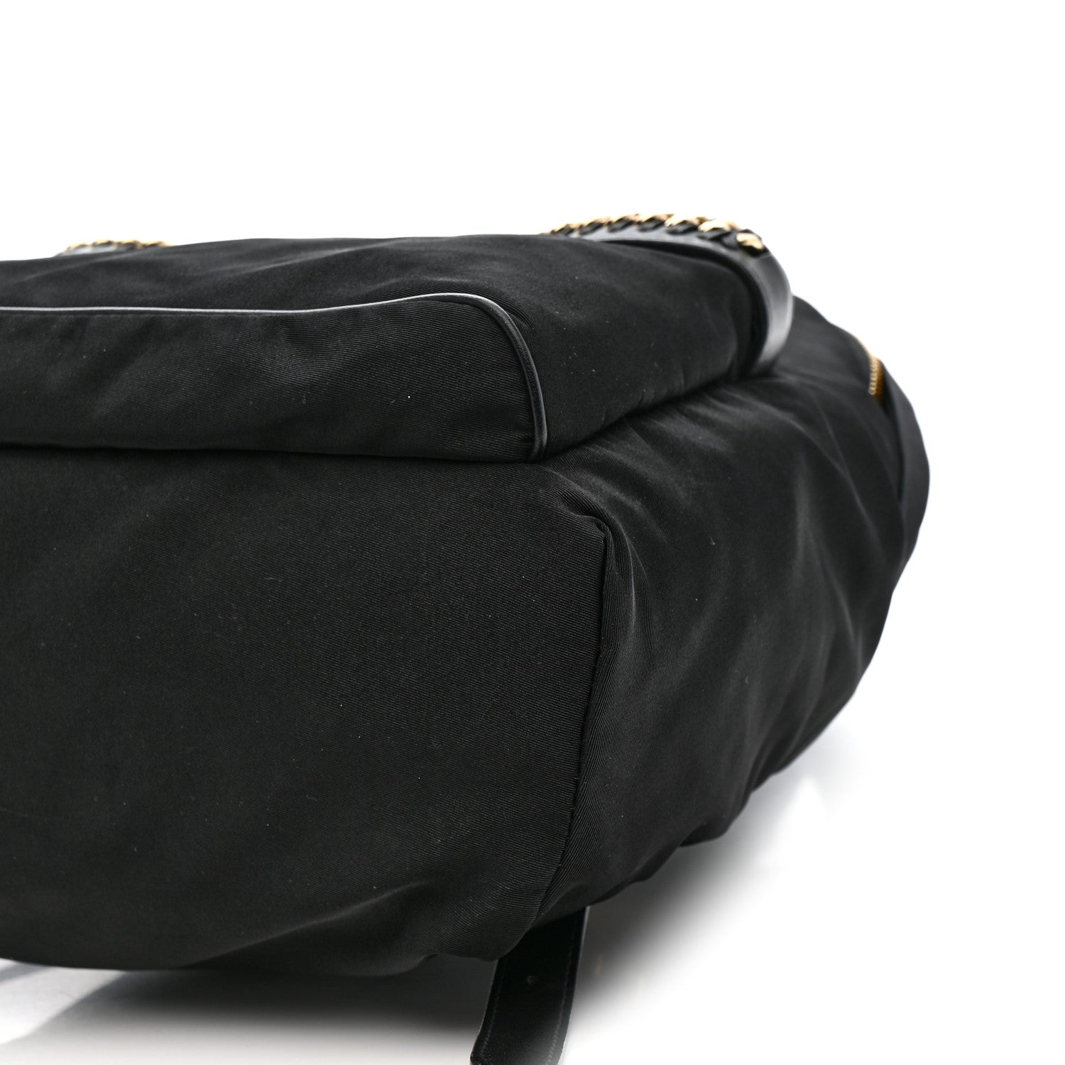 Stella McCartney Nylon Eco Alter Nappa Mini Falabella GO Backpack Black 10 of 10