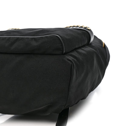 Stella McCartney Nylon Eco Alter Nappa Mini Falabella GO Backpack Black 10 of 10
