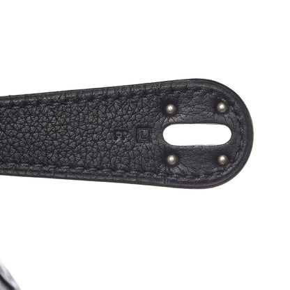 Hermes Taurillon Clemence Lindy 34 Black 6 of 12