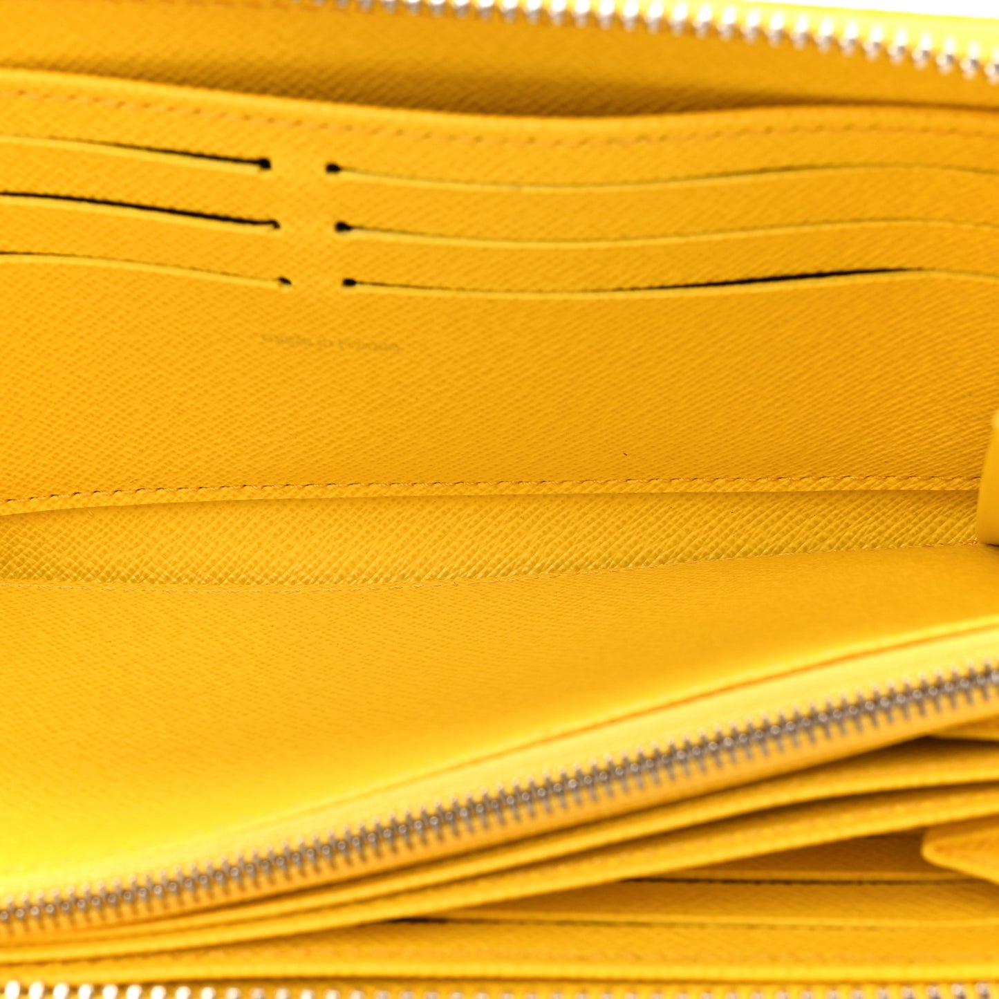 LV X YK Epi Zippy Wallet Yellow Black