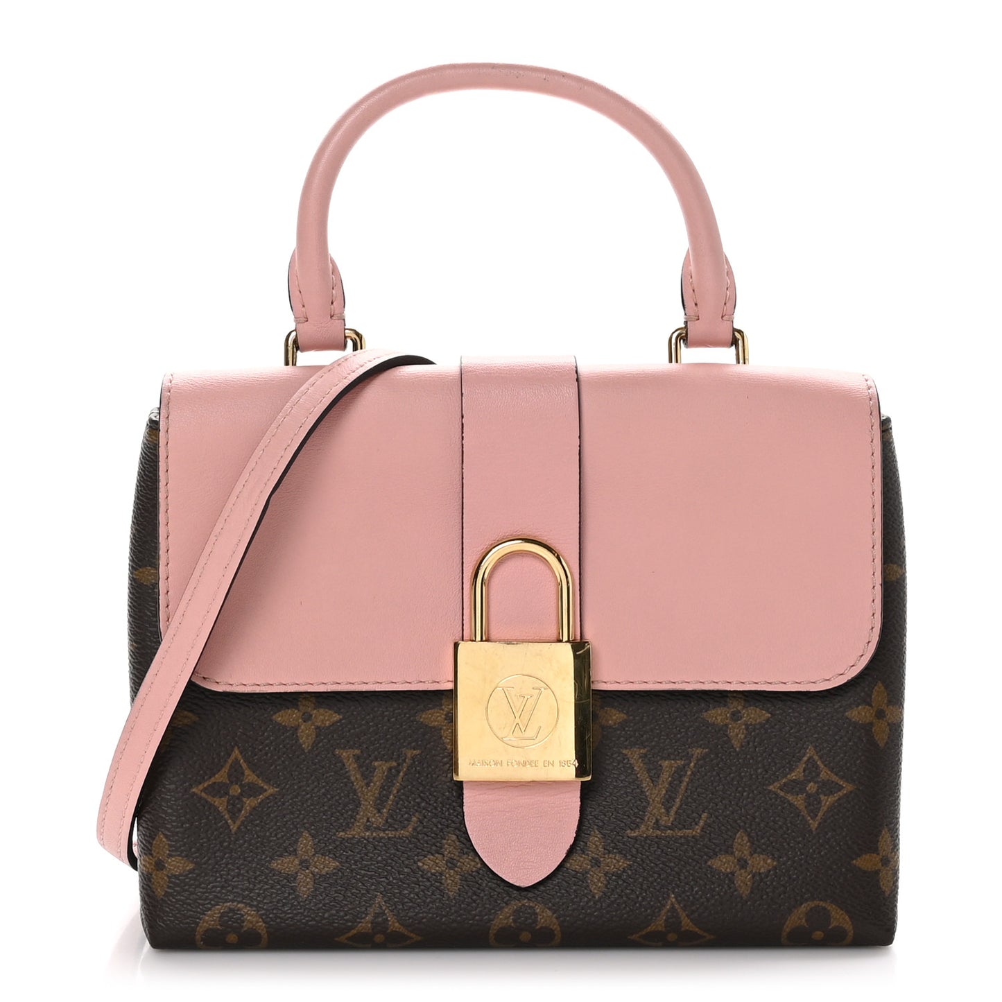 Monogram Locky BB Rose Poudre