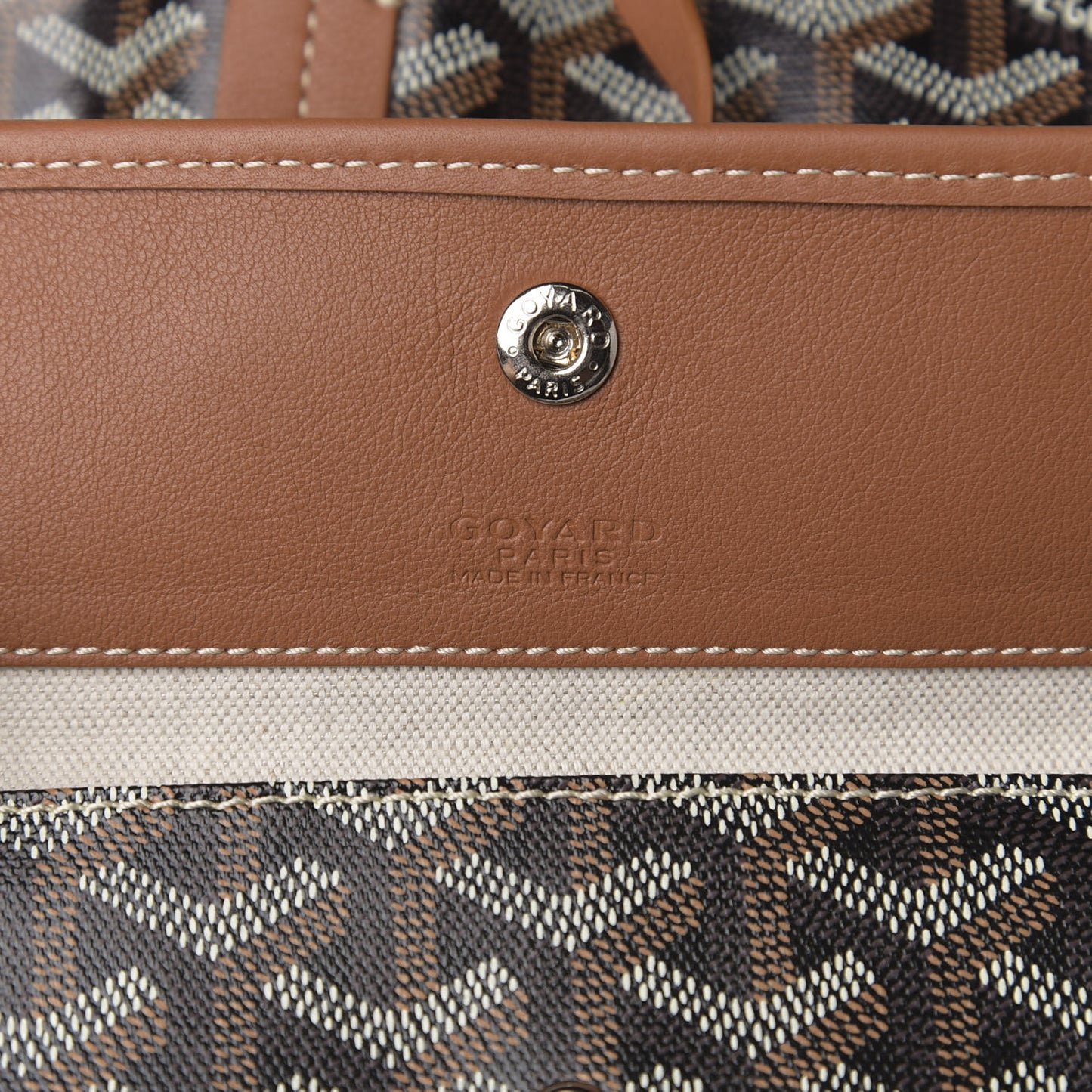 Goyardine Saint Louis GM Black Gold