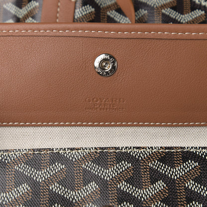 Goyard Goyardine Saint Louis GM Black Gold 6 of 10