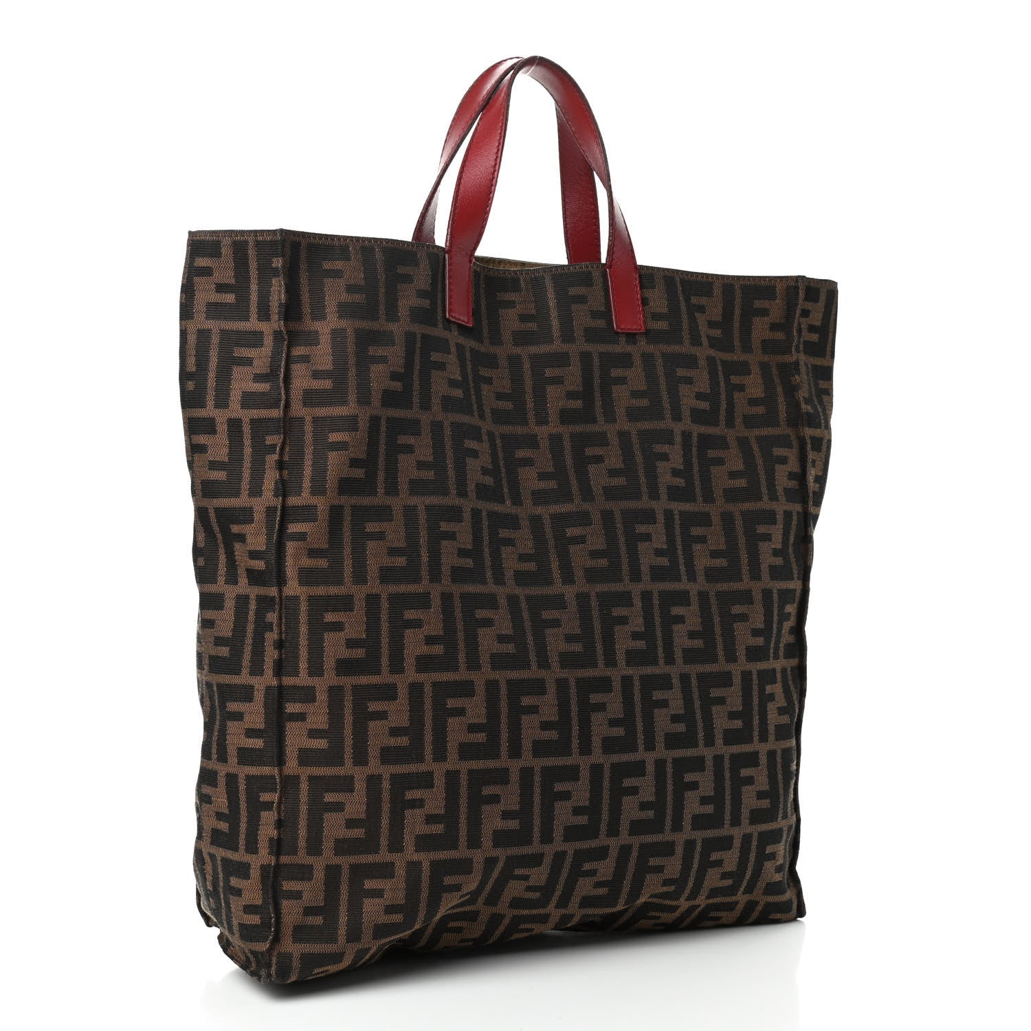 Fendi Zucca Special Shopping Tote Tobacco Granada 3 of 10