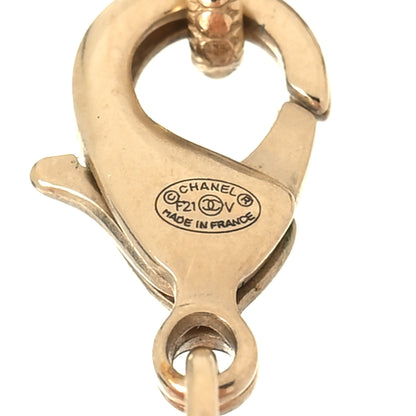 Chanel Pearl CC 100th Anniversary Necklace Light Gold 5 of 5