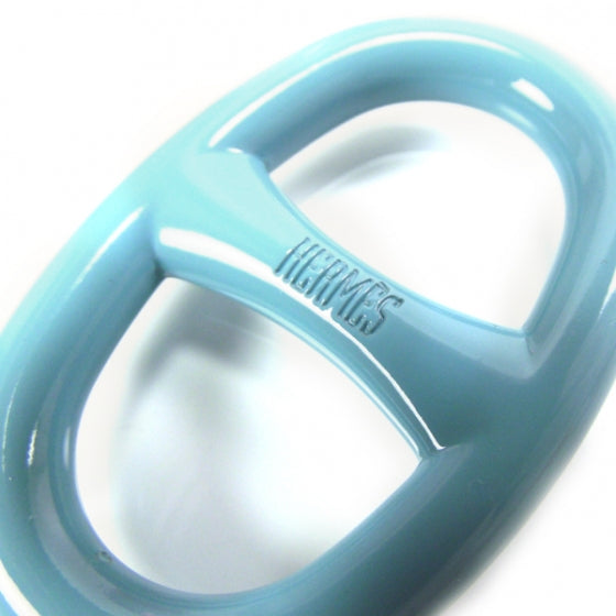 Lacquer Chain D Ancre Scarf Ring Turquoise