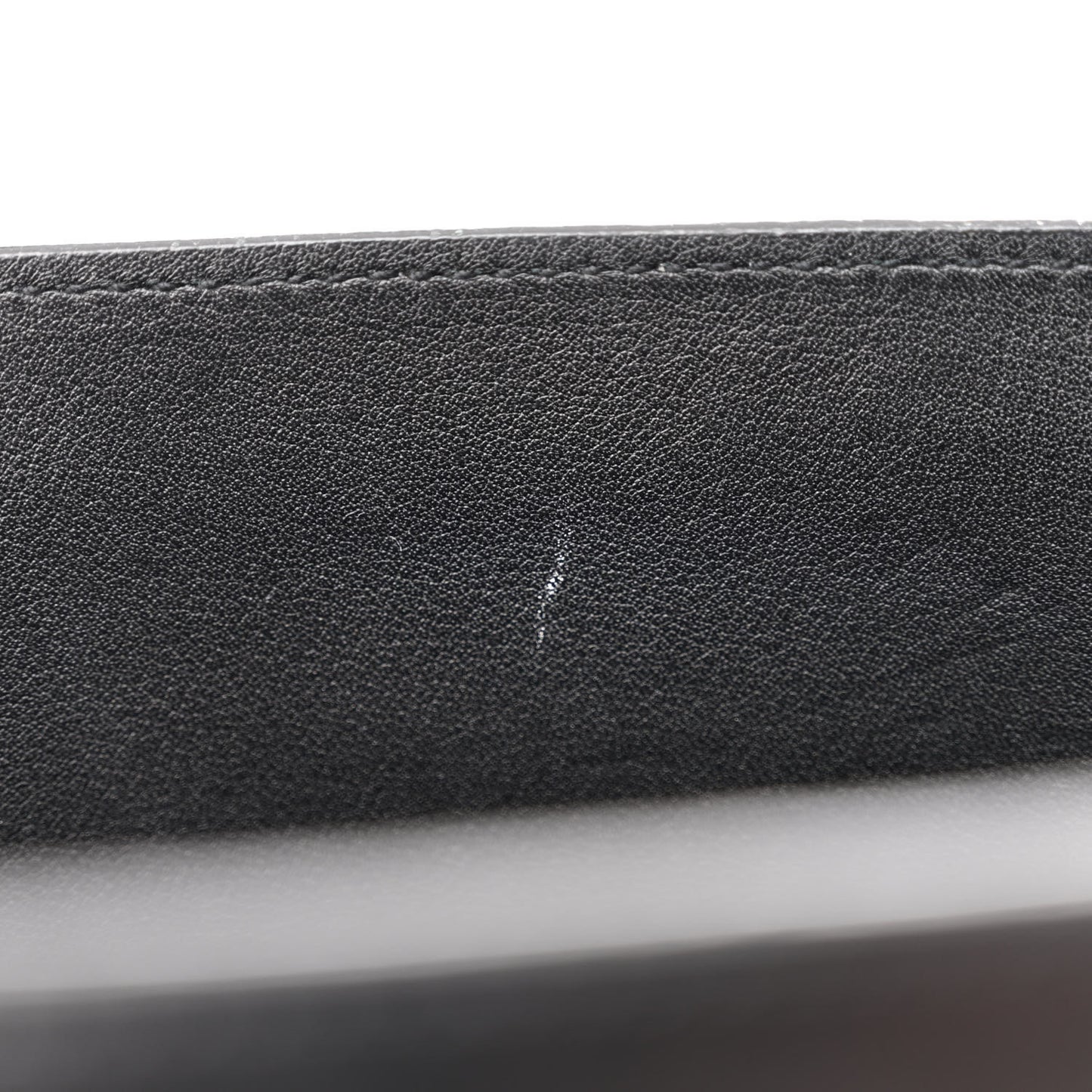 Python Calfskin Embossed Small Sac de Jour Black