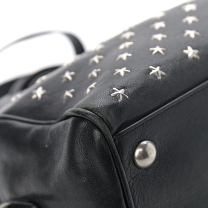 Saint Laurent Calfskin Star Studded Classic Baby Duffle Black 8 of 17