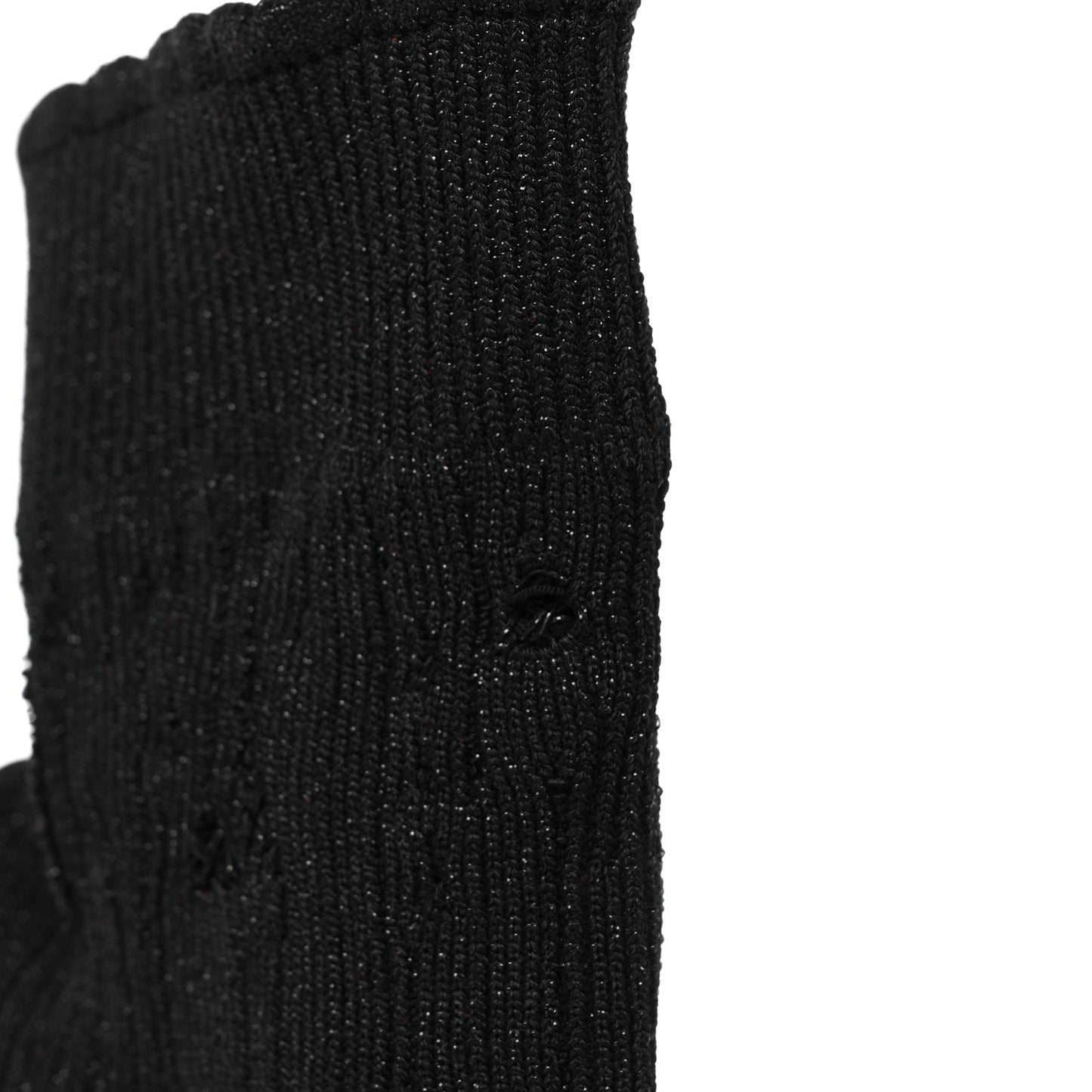 Tricot Lurex Sandrine 80 Sock Ankle Boots 38 Black