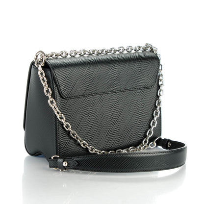 Louis Vuitton Epi Twist Shoulder Bag MM Black 3 of 8