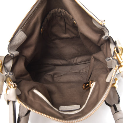Chloe Calfskin Medium Marcie Satchel Dove 5 of 11