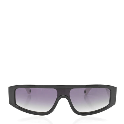 Chanel Acetate Cat Eye Sunglasses 6057 Black White 2 of 7
