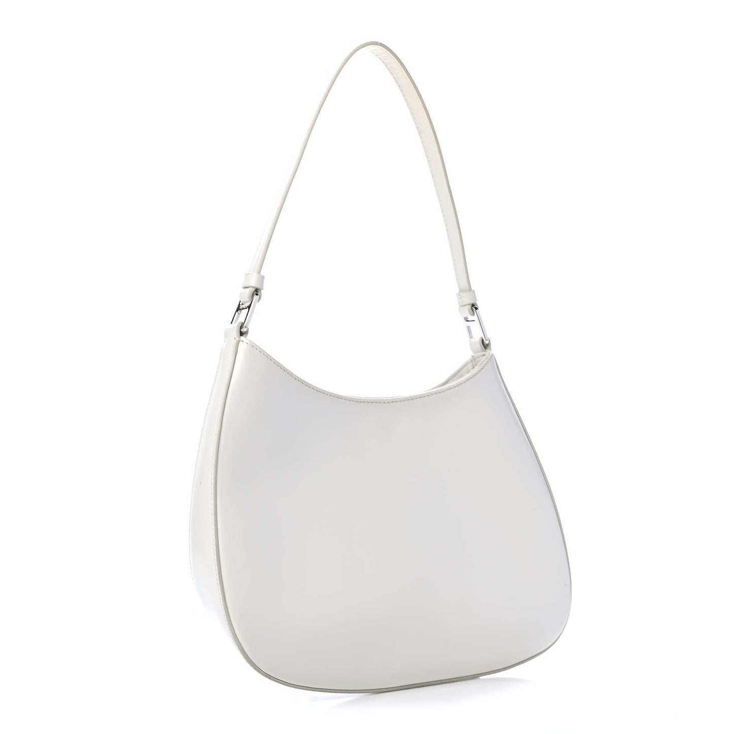 Spazzolato Cleo Shoulder Bag White
