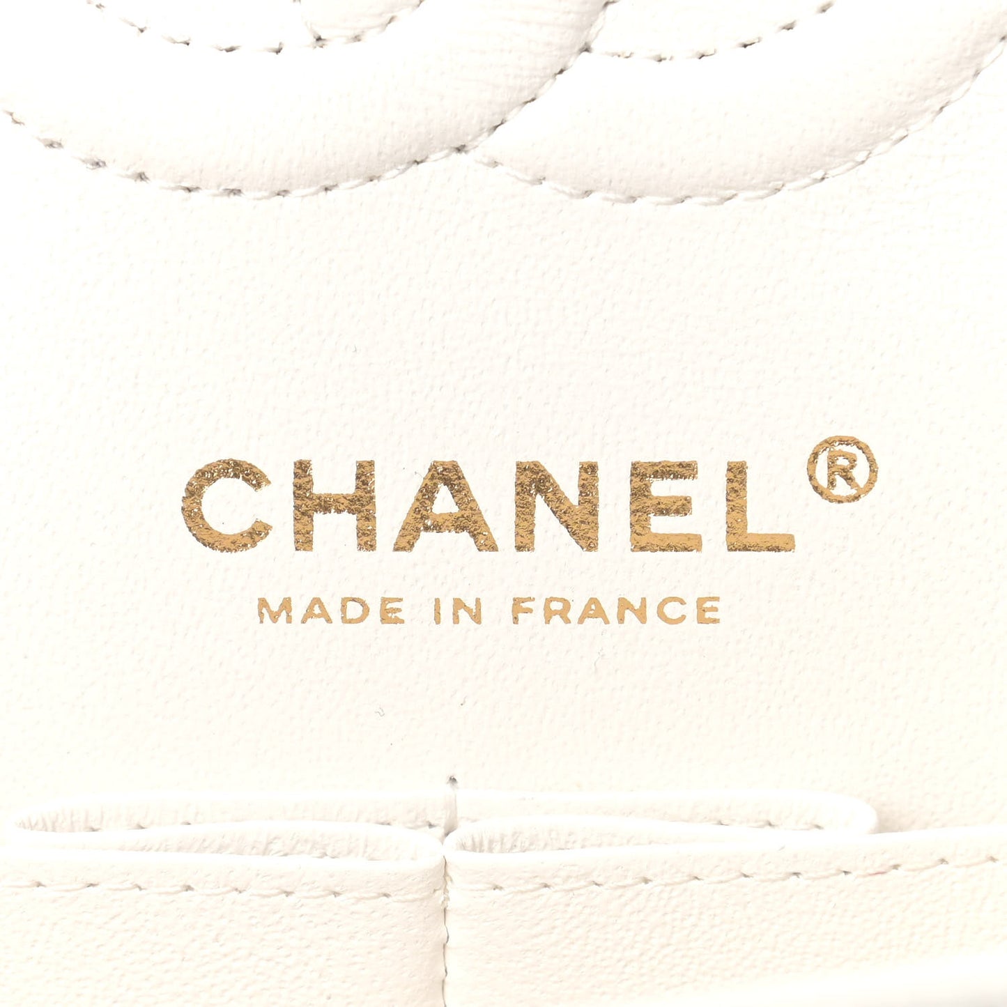 Caviar Quilted Small Double Flap White