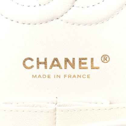 Chanel Caviar Quilted Small Double Flap White 6 of 10