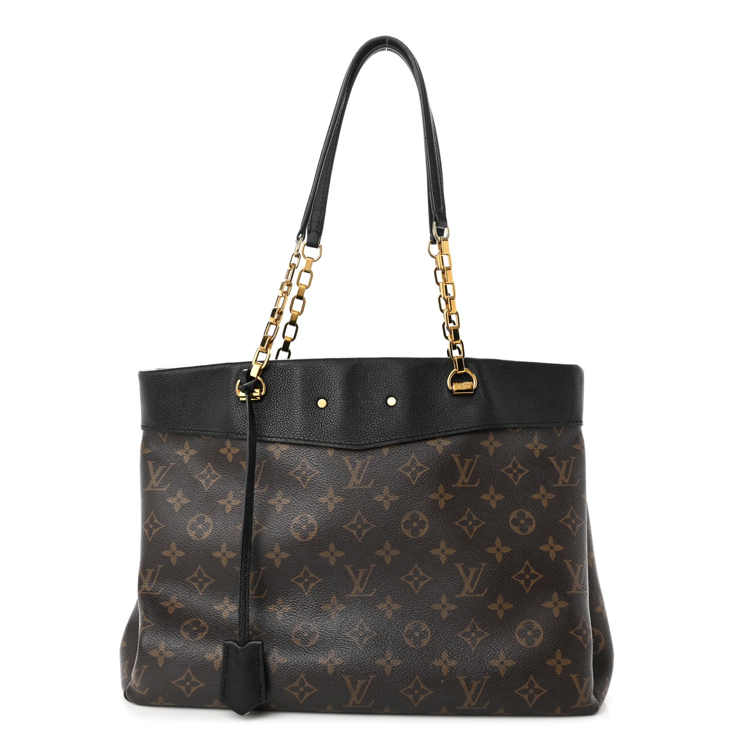 Louis Vuitton Monogram Pallas Shopper Black 1 of 10
