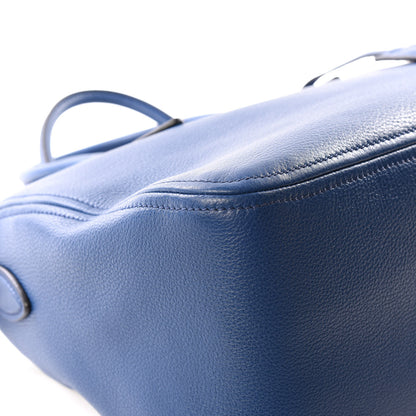 Prada Vitello Phenix Satchel Bluette 5 of 10