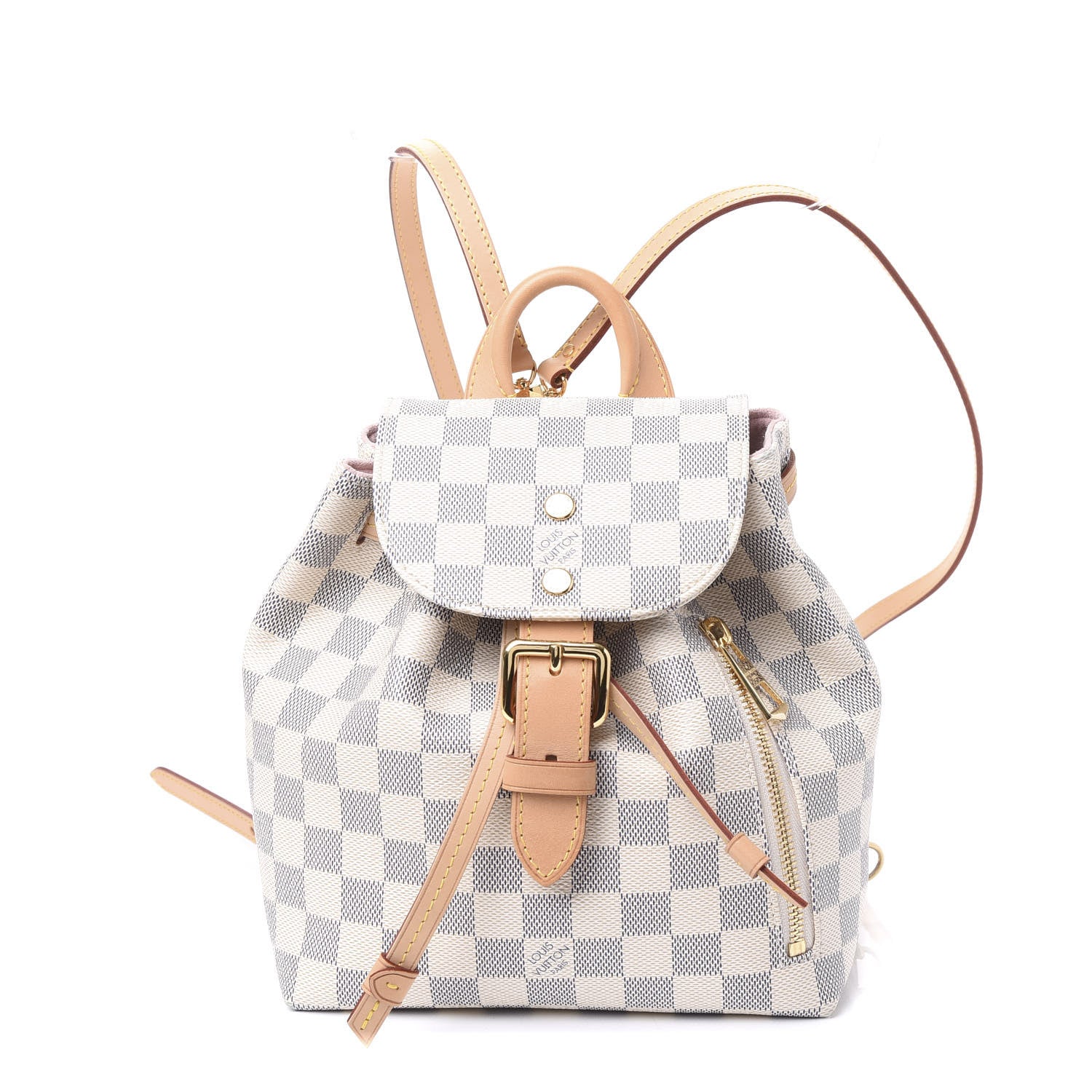 Louis Vuitton Damier Azur Sperone BB Backpack 1 of 9