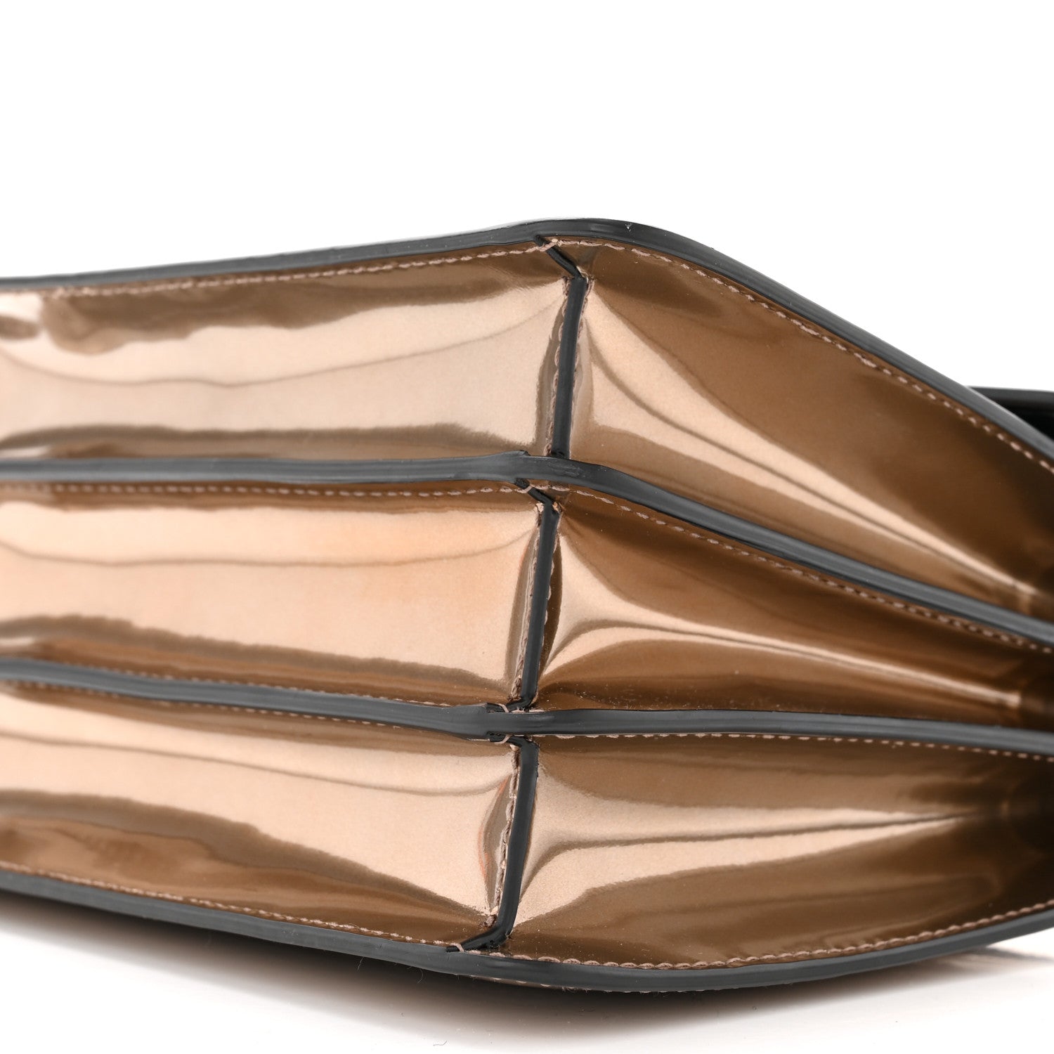 Bulgari Metallic Calfskin Serpenti Forever Top Handle Bronze 10 of 10